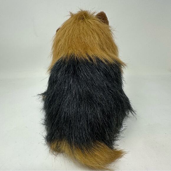 Vintage Ty Yorkie Dog Plush Collectible Yappy Sitting With Bow NOS 1990s - Picture 13 of 14